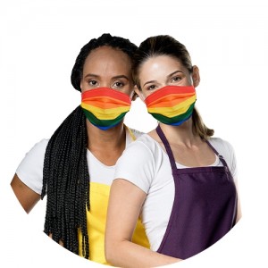 MÁSCARA ARCO-ÍRIS (LGBT) 