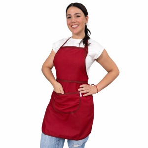 Avental Poliéster Vinho